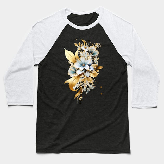 Delicate Blossom, Flower Close-up with Freshness and Fragility Baseball T-Shirt by HSH-Designing